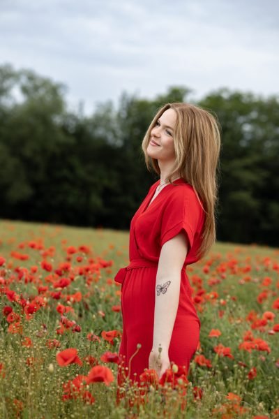 Mojitoripictures Photographe Liège Belgique Minisession Champs Coquelicots Shooting Photo